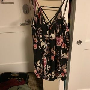 Off-Shoulder Floral Top